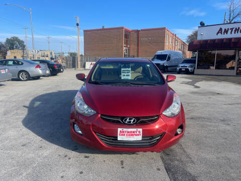 2013 Hyundai Elantra for sale at Anthony's Car Company in Racine WI