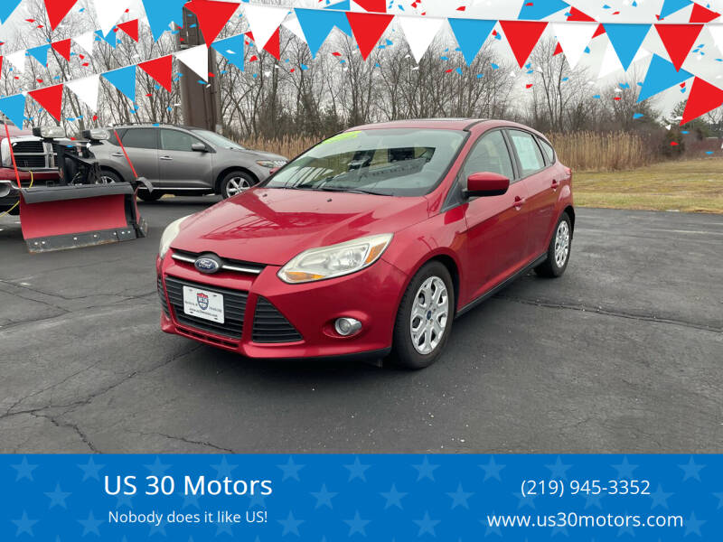 2012 Ford Focus for sale at US 30 Motors in Crown Point IN