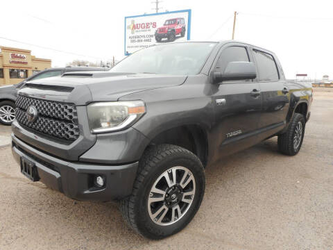 2019 Toyota Tundra for sale at AUGE'S SALES AND SERVICE in Belen NM
