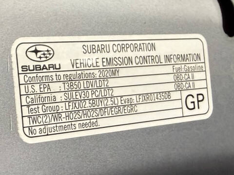 2020 Subaru Outback Premium