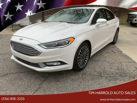 2017 Ford Fusion for sale at Tim Harrold Auto Sales in Wilkesboro NC