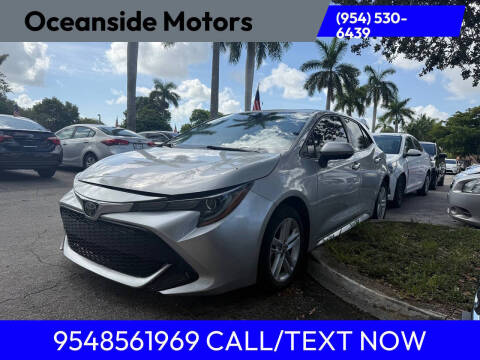 2019 Toyota Corolla Hatchback SE