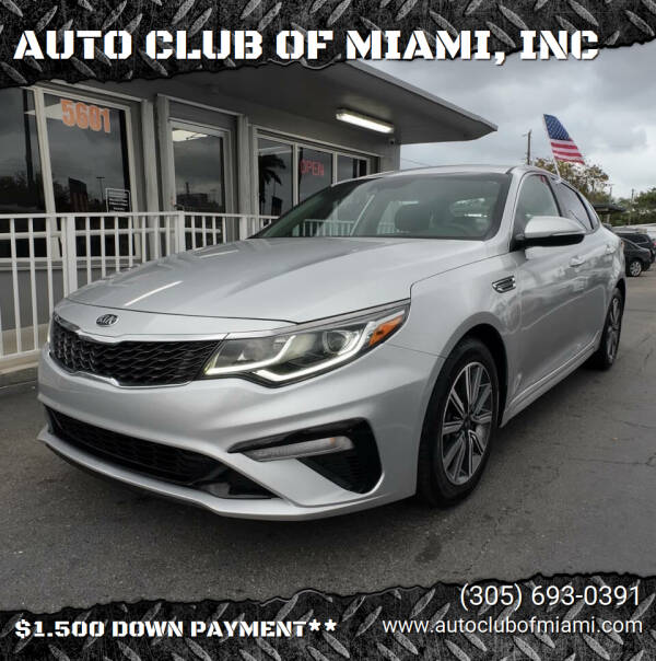 2019 Kia Optima for sale at AUTO CLUB OF MIAMI, INC in Miami FL