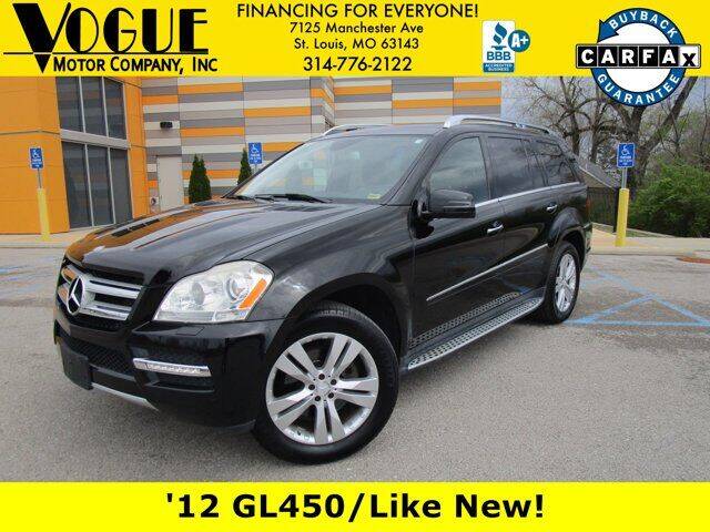 2012 Mercedes-Benz GL-Class for sale at Vogue Motor Company Inc in Saint Louis MO