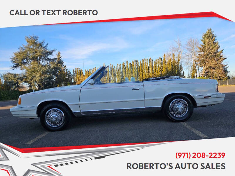 1986 Chrysler Le Baron