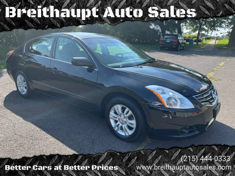 2012 Nissan Altima for sale at Breithaupt Auto Sales in Hatboro PA