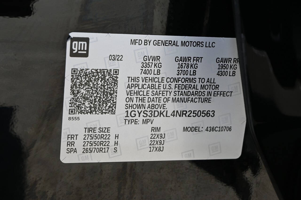 2022 Cadillac Escalade 49