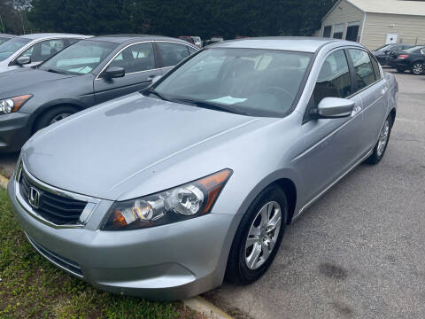 2010 Honda Accord for sale at Pinnacle Acceptance Corp. in Franklinton NC