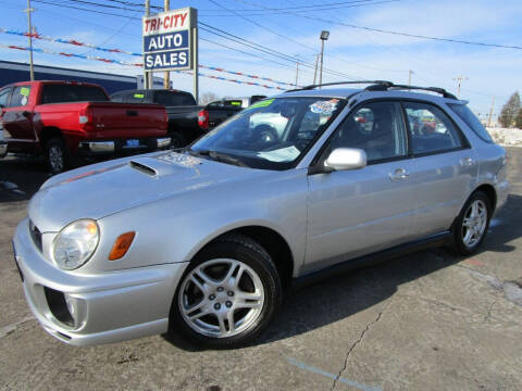 2002 Subaru Impreza for sale at TRI CITY AUTO SALES LLC in Menasha WI