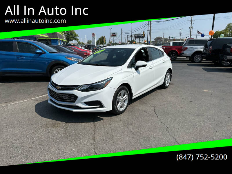 2017 Chevrolet Cruze for sale at All In Auto Inc in Palatine IL