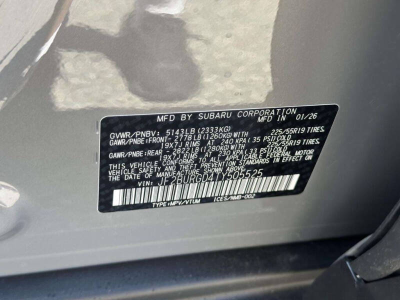 2026 Subaru Outback Limited XT
