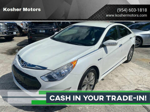 2013 Hyundai Sonata Hybrid for sale at Kosher Motors in Hollywood FL