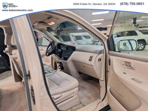 2001 Honda Odyssey EX