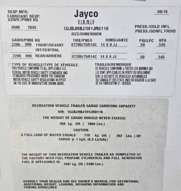 2017 Jayco Jay Feather