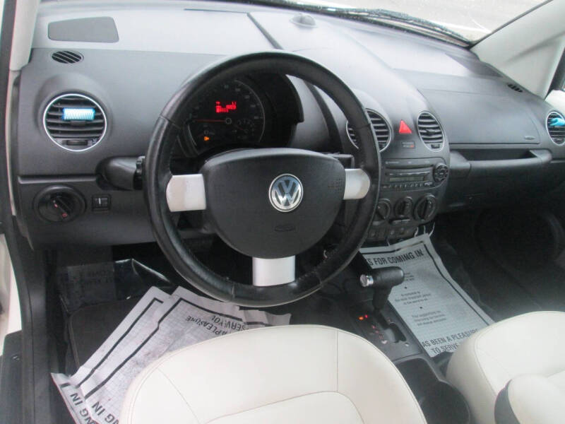 2007 Volkswagen New Beetle Convertible Triple White PZEV