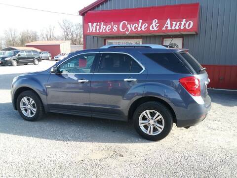 2013 Chevrolet Equinox for sale at MIKE'S CYCLE & AUTO in Connersville IN