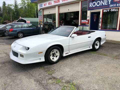 1991 Chevrolet Camaro for sale at Rooney Motors in Pawling NY
