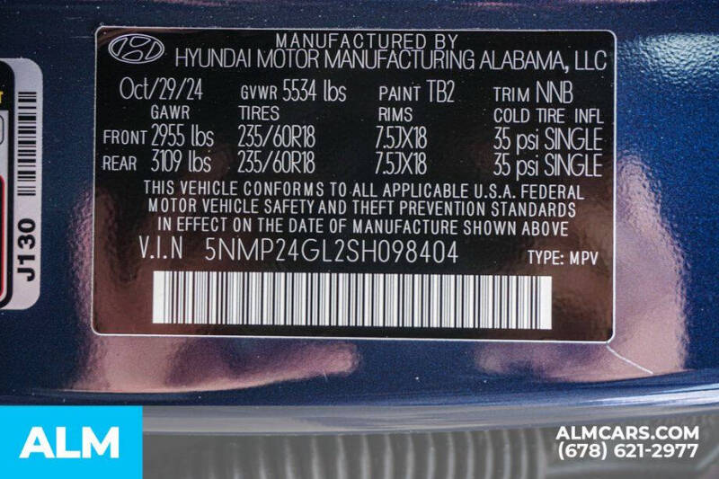 2025 Hyundai Santa Fe SEL