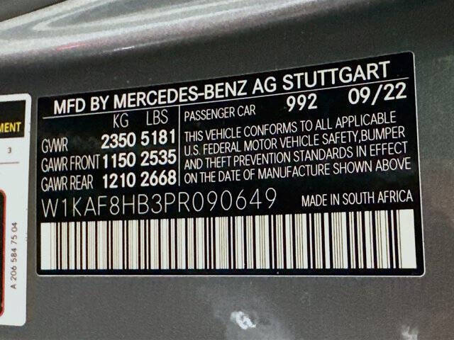 2023 Mercedes-Benz C-Class AMG C 43