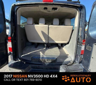 2017 Nissan NV 3500 HD SL