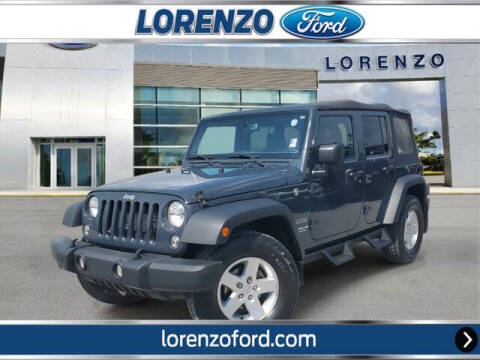 2017 Jeep Wrangler Unlimited for sale at Lorenzo Ford in Homestead FL