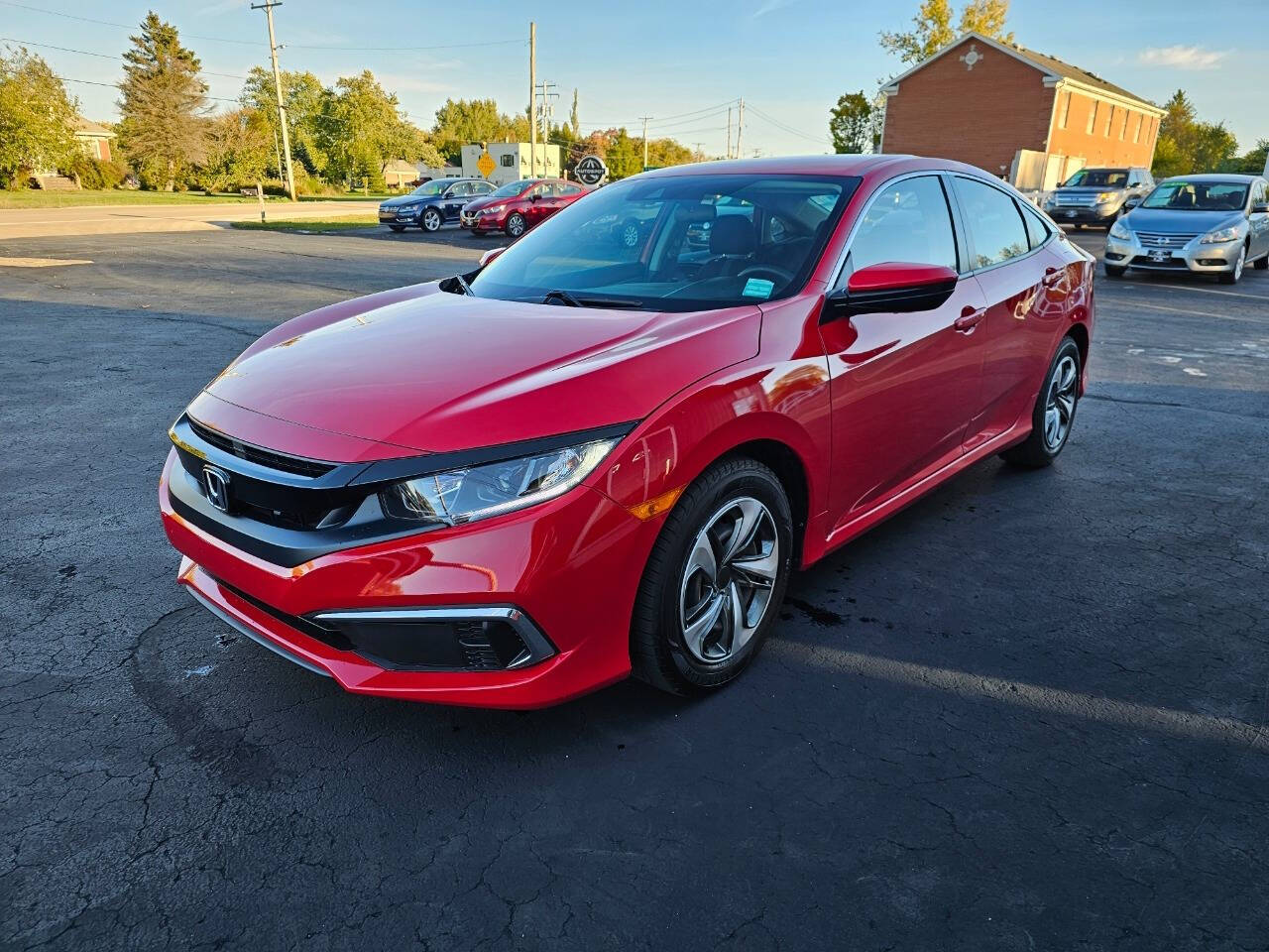 2021 Honda Civic for sale at Autospot LLC in Caledonia, WI