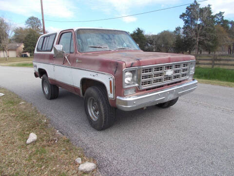 1978 Chevrolet Blazer for sale at MOTION TREND AUTO SALES in Tomball TX