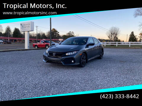 2018 Honda Civic for sale at Tropical Motors, Inc. in Riceville TN
