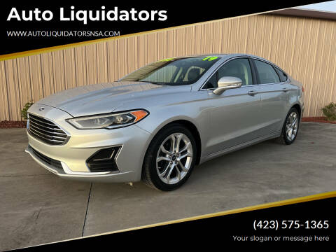 2019 Ford Fusion for sale at Auto Liquidators in Bluff City TN