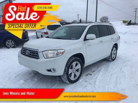 2010 Toyota Highlander for sale at Joes Wheels and Water in Traverse City MI