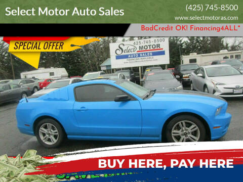 2013 Ford Mustang for sale at Select Motor Auto Sales in Lynnwood WA