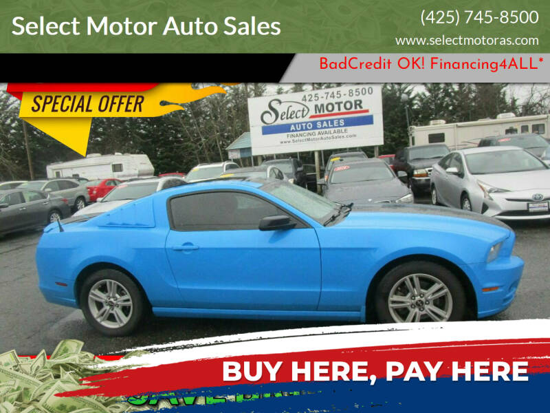 2013 Ford Mustang for sale at Select Motor Auto Sales in Lynnwood WA