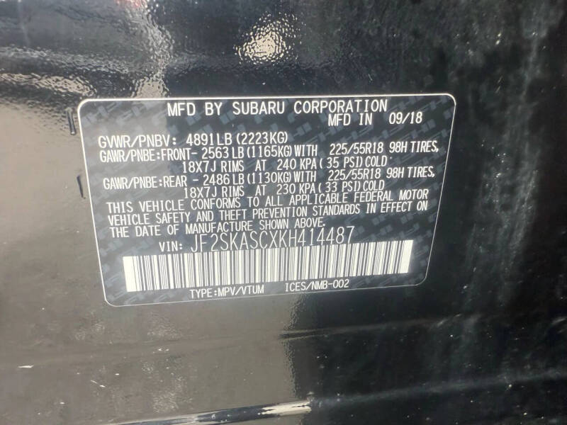 2019 Subaru Forester Limited