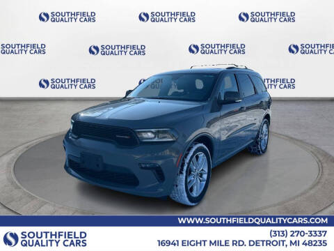 2021 Dodge Durango for sale at SOUTHFIELD QUALITY CARS in Detroit MI