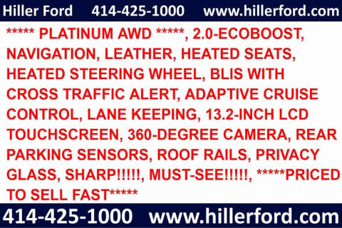 2023 Ford Escape Platinum