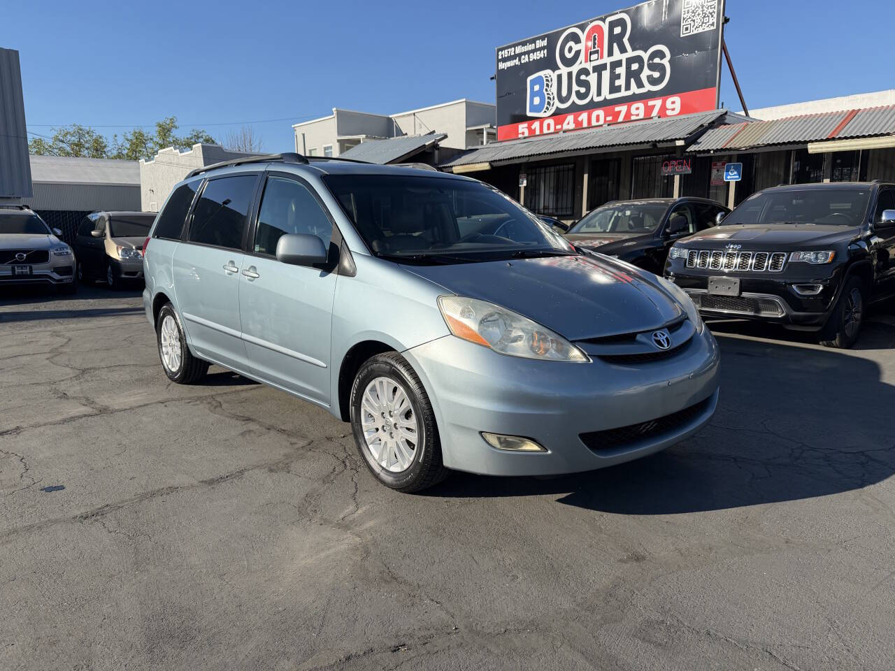 Lt. Blue 2007 Toyota Sienna XLE 7-Passenger XLE 7-Passenger 4dr Mini-Van 1