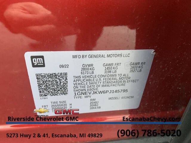 2023 Chevrolet Traverse RS