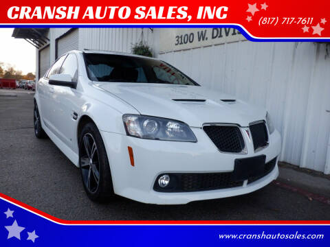 2009 Pontiac G8