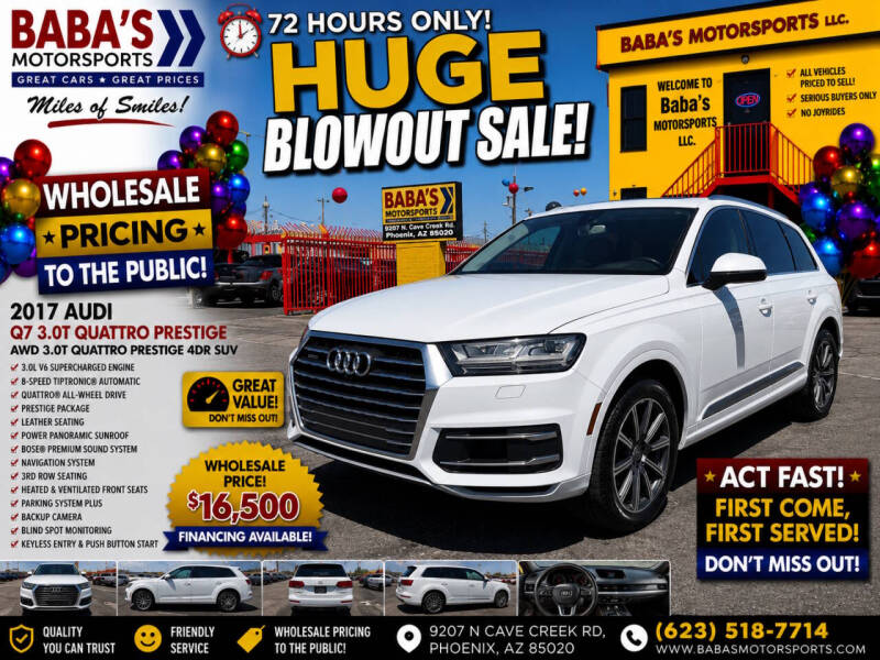 2017 Audi Q7 3.0T quattro Prestige