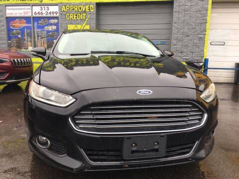 2014 Ford Fusion for sale at Friendly Auto Sales in Detroit MI