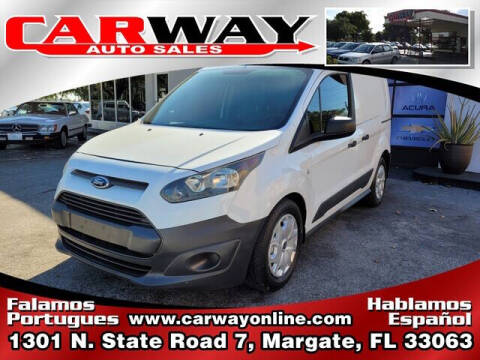2014 Ford Transit Connect for sale at CARWAY Auto Sales in Margate FL