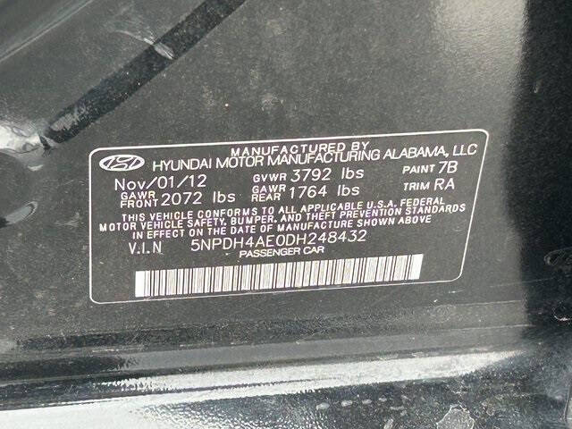 2013 Hyundai Elantra GLS