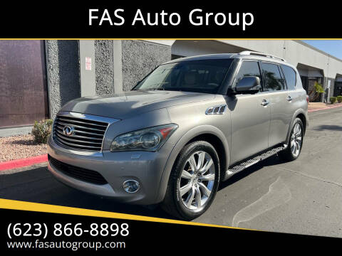 2012 Infiniti QX56 for sale at FAS Auto Group in Phoenix AZ