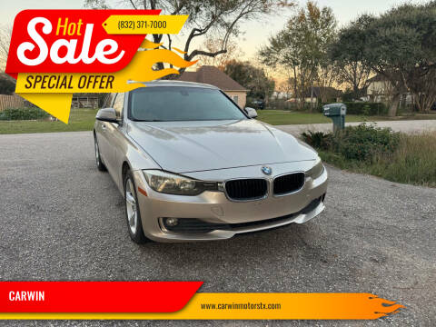 2015 BMW 3 Series for sale at CARWIN in Katy TX