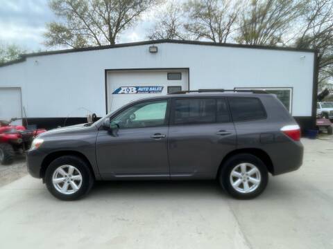 2008 Toyota Highlander for sale at A & B AUTO SALES in Chillicothe MO