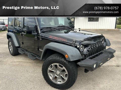 2016 Jeep Wrangler Unlimited Rubicon Hard Rock