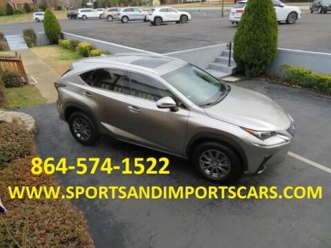 2019 Lexus NX 300 for sale at Sports & Imports INC in Spartanburg SC