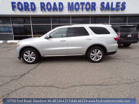 2011 Dodge Durango for sale at Ford Road Motor Sales in Dearborn MI
