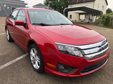 2012 Ford Fusion for sale at Edens Auto Ranch in Bellaire OH