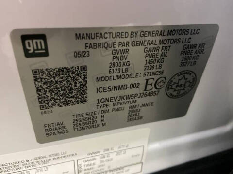 2023 Chevrolet Traverse RS